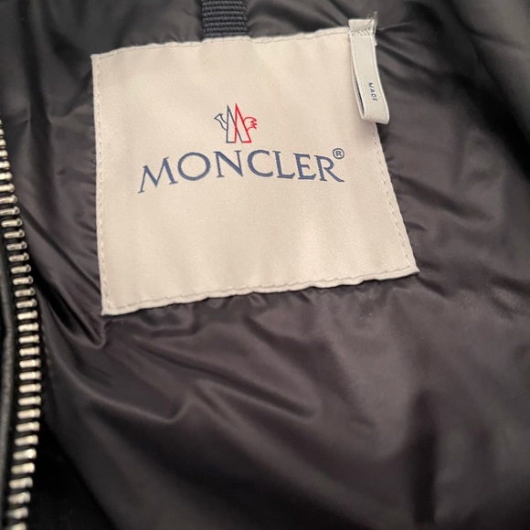 Moncler leather rare coat - Picture 7 of 7